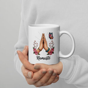skodelica namaste za vse ljubitelje joge